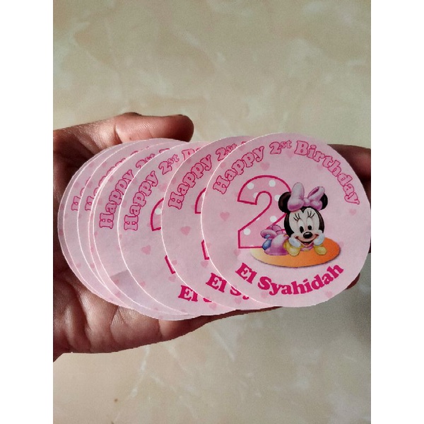 

stiker label custom