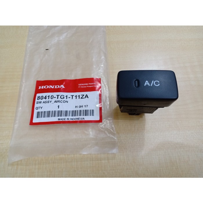 [BAYAR DIRUMAH] Tombol Switch Ac Honda Brio 2013-2015 Genuine / Perlengkapan Aksesoris Suku Cadang M