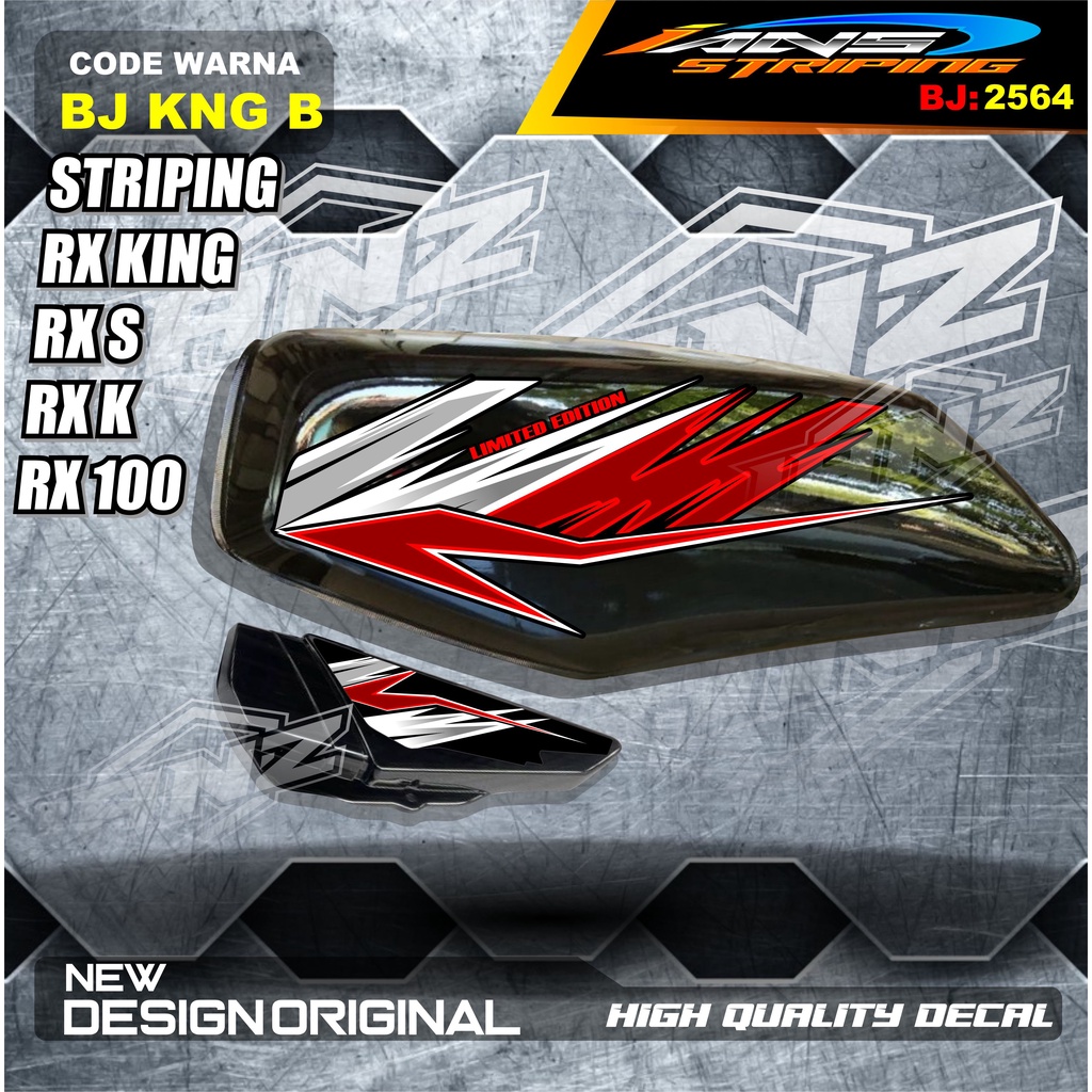 STRIPING RX KING VARIASI TERBARU / STICKER LIST RX KING 2008 / STRIPING RX KING 2004 / STICKER MOTOR