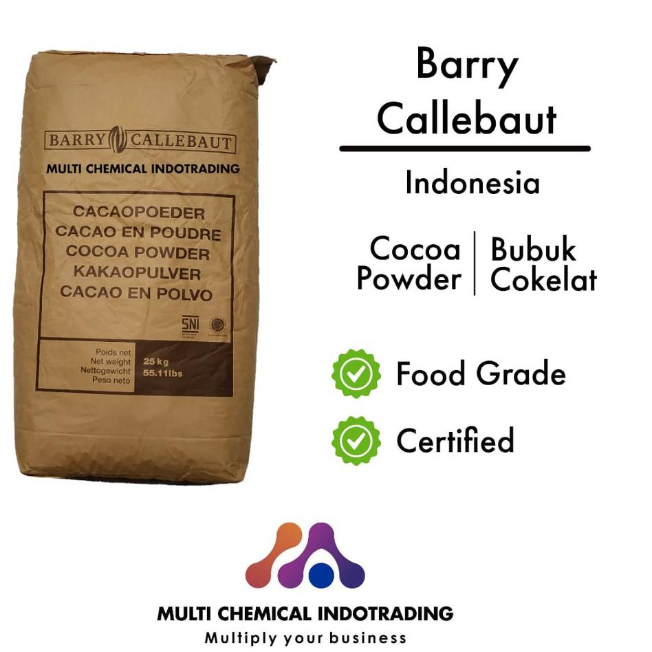 

✨Terbaru✨ PURE COCOA POWDER. BARRY CALLEBAUT BUBUK COKLAT MURNI. 500gr grosir