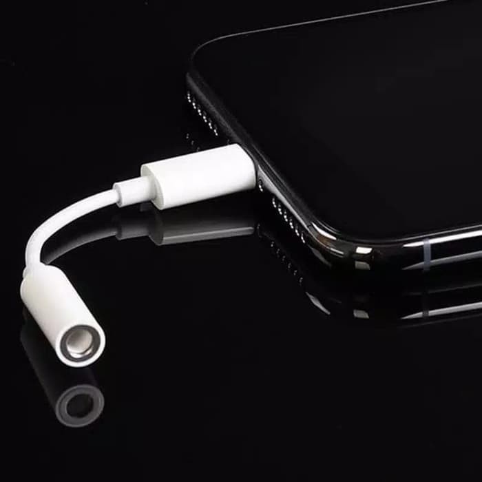 LIGHTNING TO HEADPHONE JACK AUDIO ADAPTER CONVERTER HANDSFREE IPHONE 11 12 13 14 PRO MAX PLUS