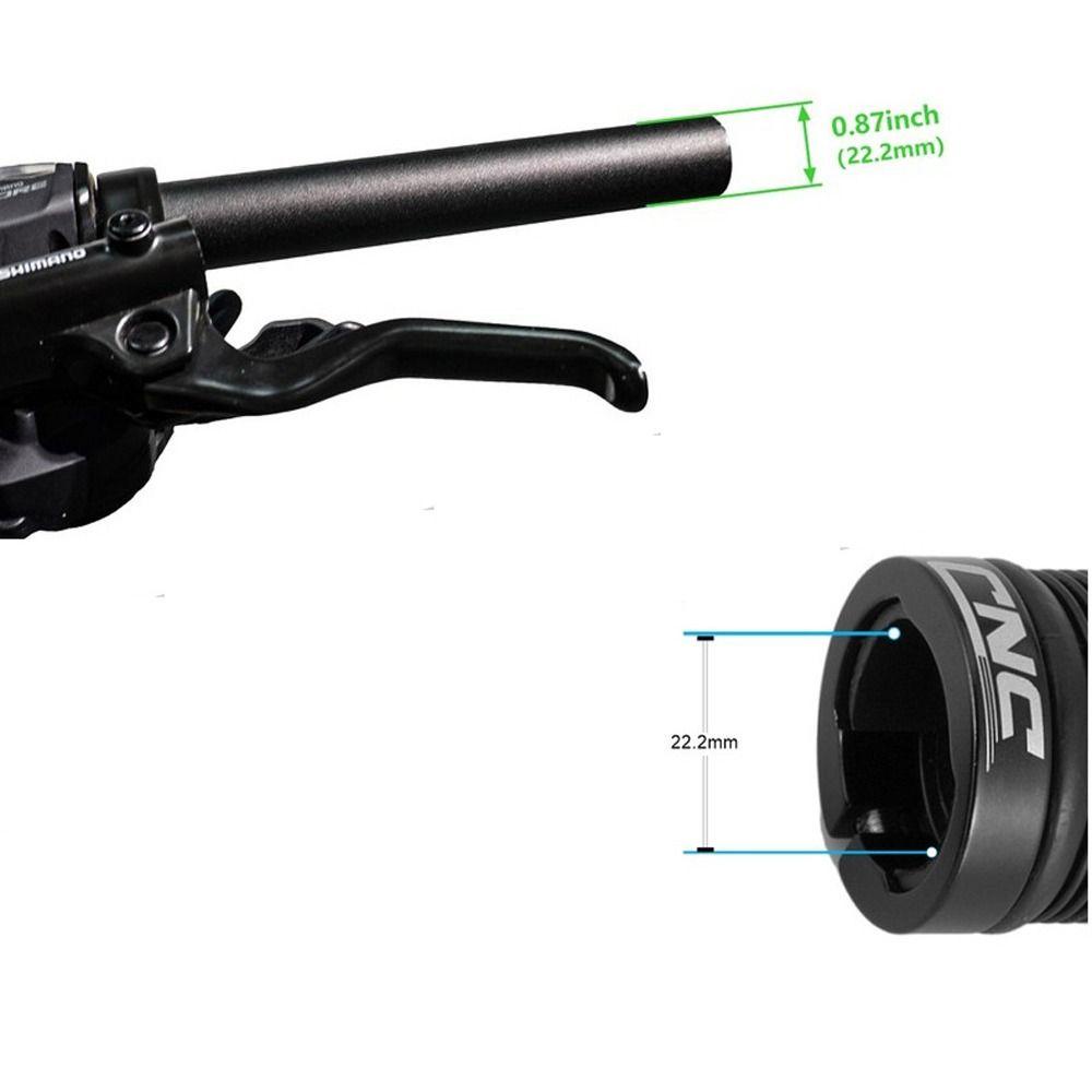 Agustina Stang Sepeda Grip Aksesoris Sepeda Bersepeda Berkualitas Tinggi Non-slip Penyerap Goncangan Pegangan Stang Sepeda Gunung