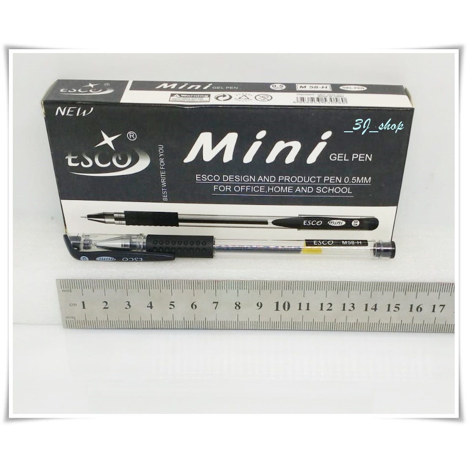 

0281-GEL PEN Esco Mini / GEL BOLPEN PULPEN NEEDLE TIP MURAH / Gel Pen Pulpen Esco Mini Ujung Tumpul / Gel Pen Esco Mini Lembut dan Nyaman Dipakai / Gel Pen Pulpen Gel Needle Tip / Esco Mini Gel Pen Pulpen Gel Murah