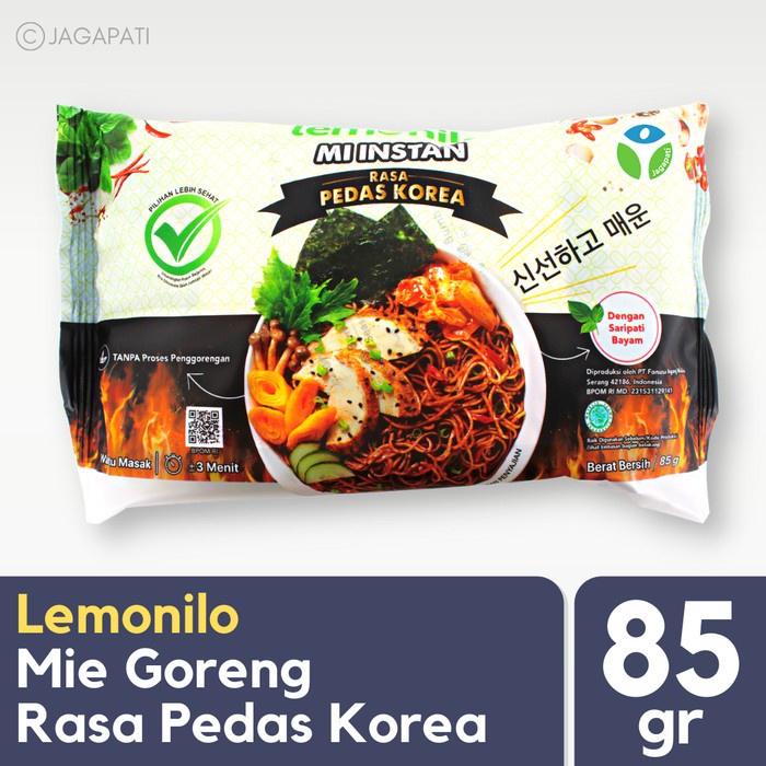 

PROMO Lemonilo - Mie Instant Rasa Pedas Korea 85gr - Mie Sehat