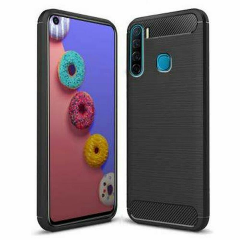 CASE SLIM FIT CARBON IPAKY INFINIX S5 / S5 LITE SOFTCASE - GA