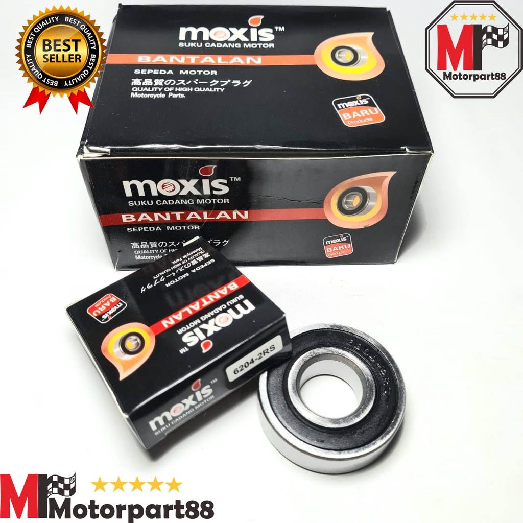 BEARING MOXIS LAHER 6204 2RS PRESS