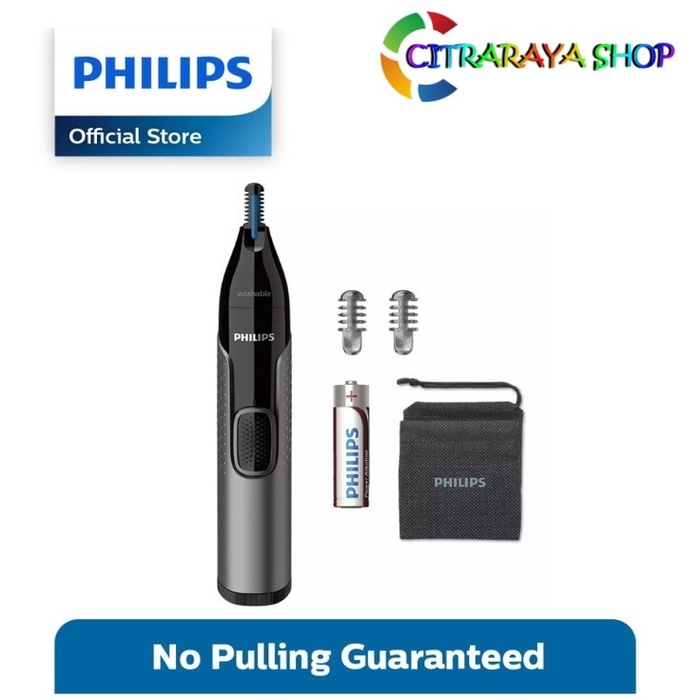 Philips NT3160|10 Shaver - Trimmer Series 3000 untuk Cukur Alis dan Bulu Hidung