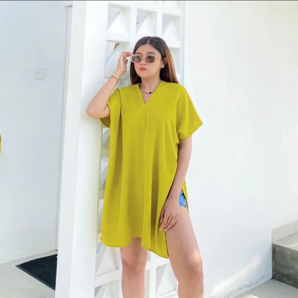 LONG SQUARE | ATASAN NAGITA TUNIK WANITA CRINGKEL PREMIUM