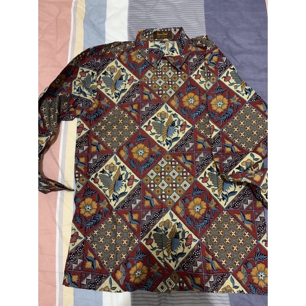 BATIK LENGAN PANJANG DANARHADI PRELOVED