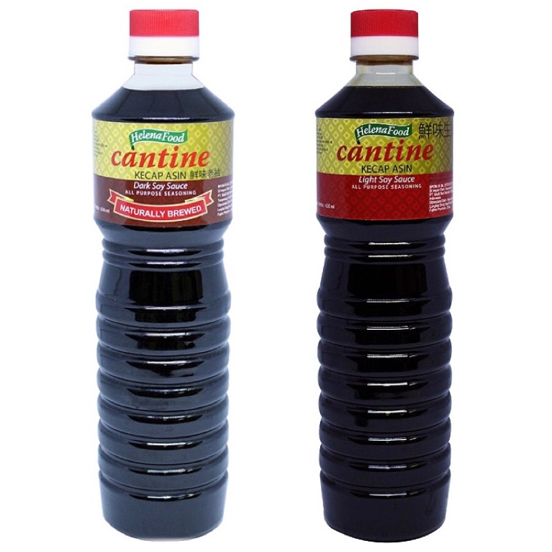 

Cantine / Kecap / Asin / Light / Dark / Soy / Sauce / 630 ml
