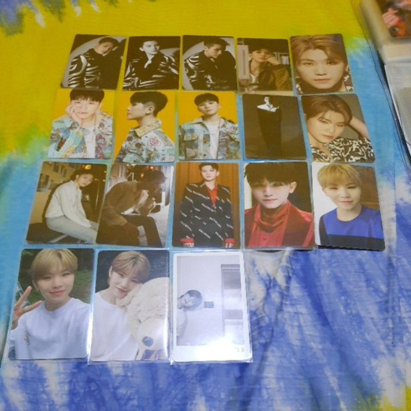photocard woozi ruby dicon