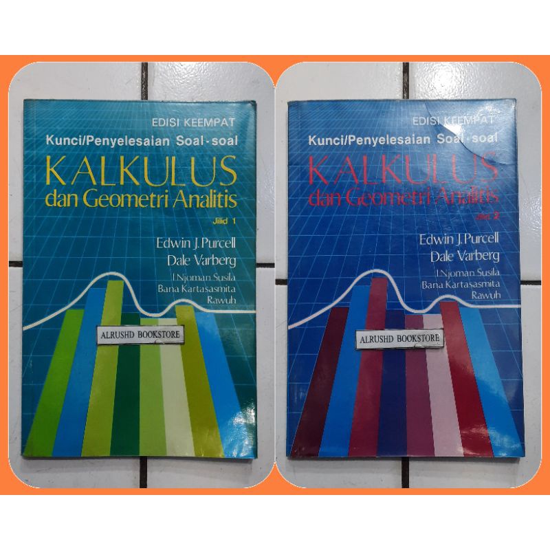 (Original 100%)⭐⭐⭐ Kunci Penyelesaian Soal-Soal Kalkulus Geometri dan Analitis 1 dan 2 (1 Set) > Edw