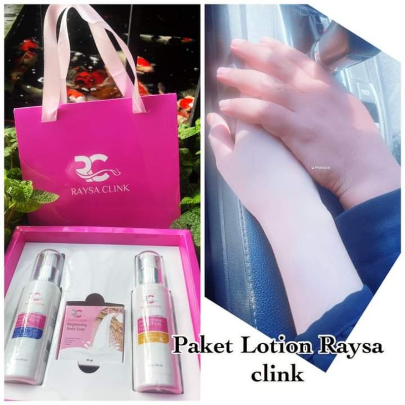 Handbody Siang malam Paket HB RAYSA CLINK SKINCARE
