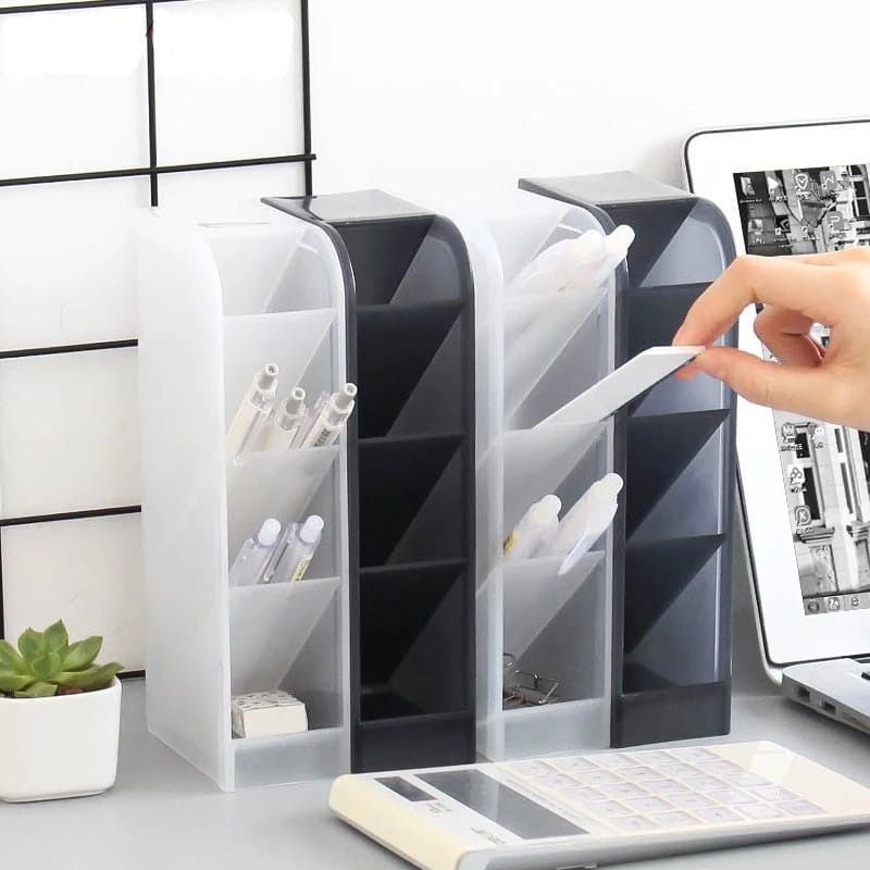 

Rak pensil serbaguna 4 tingkat Stand Organiser / Tempat Pulpen Bulat BUBBLE