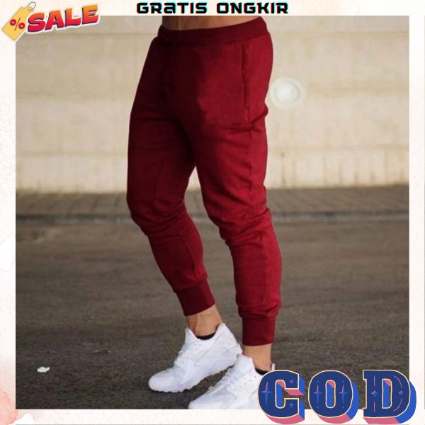 Joger Pria Premium Celana Olahraga Panjang Celana Training Pria Celana Joger Pria Wanita Panjang Tra