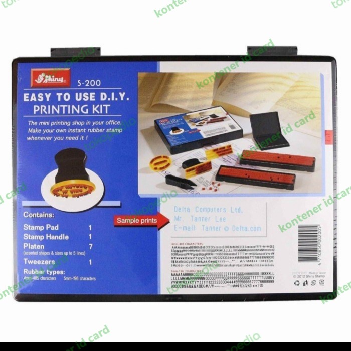 

Hemat Stamp Shiny S200 Printing Kit Diy Berkualitas