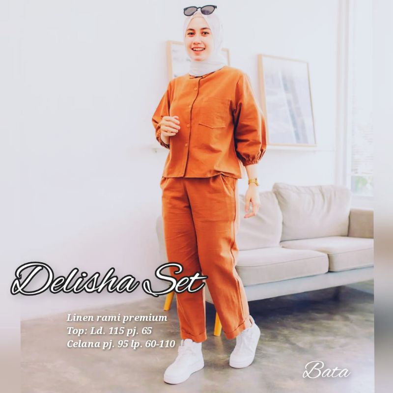 DELISHA SETELAN TERBARU