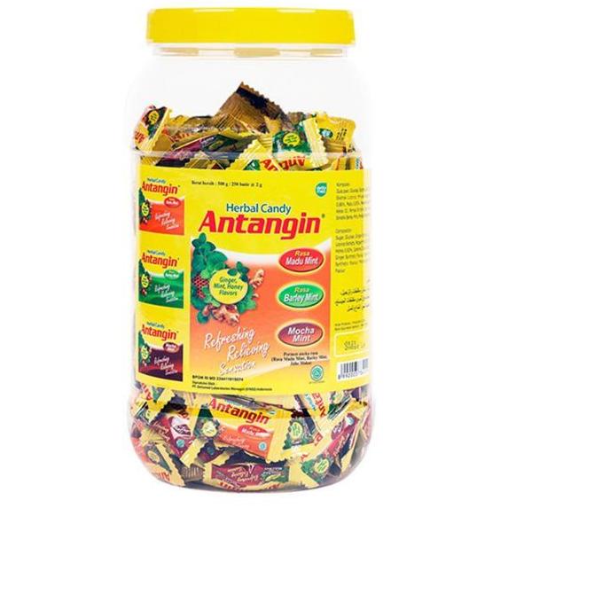 

✨New✨ Permen Herbal Antangin Toples isi 250 butir serbuuu !