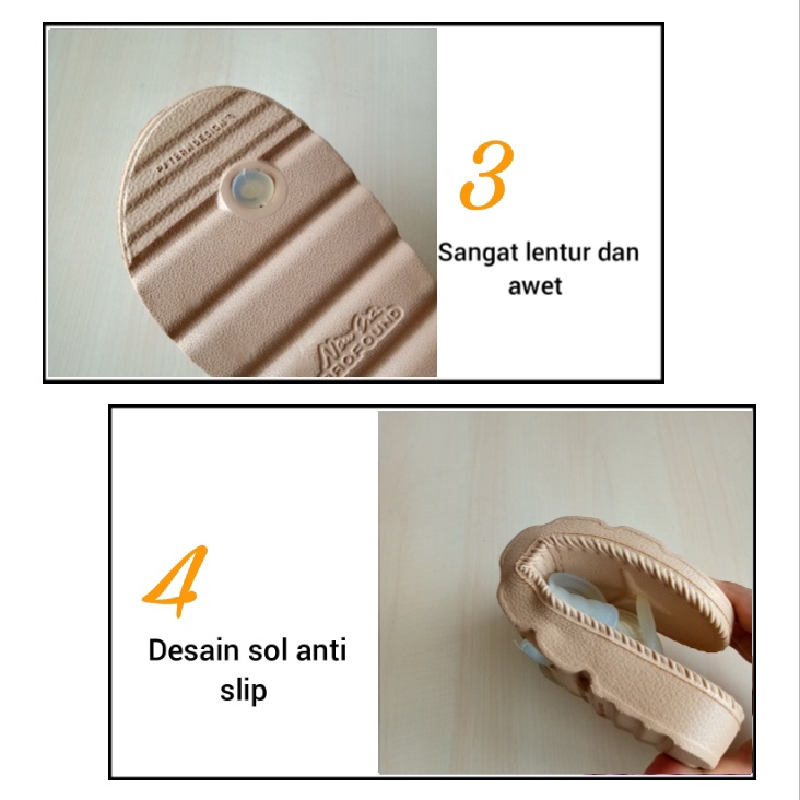 gos NEW ERA LB E 1521 SUN &amp; LB E 9010 Sandal Jepit Wanita Sendal Karet Original