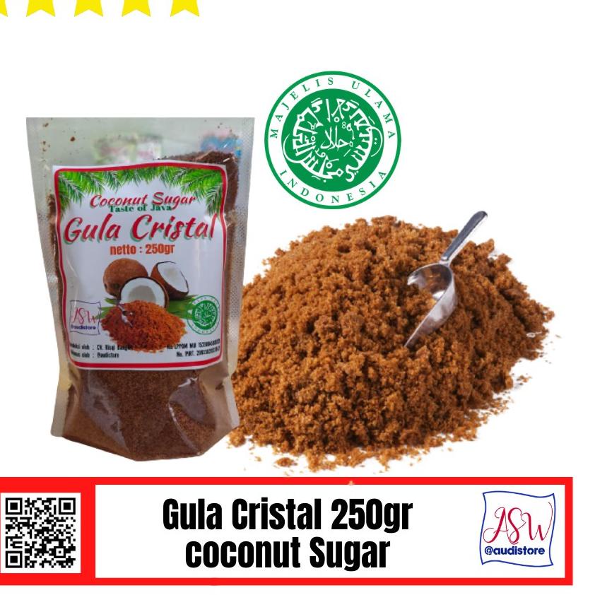 

CodeZ5l5K--Gula Cristal Gula Semut Coconut Sugar ORGANIK 250 gram