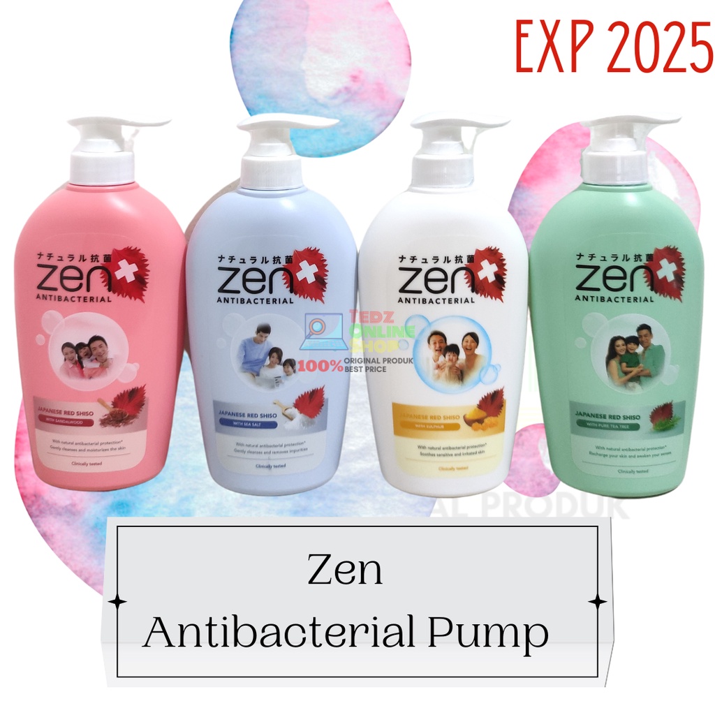 Zen Antibacterial Sabun Cair Pump