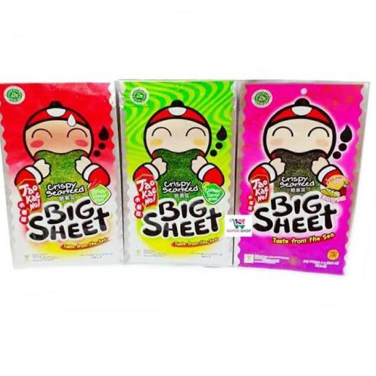 

ㅧ TAO KAE NOI BIG SHEET ORIGINAL/HOTSPICY/JAPANESE SAUCE 4gr ✉