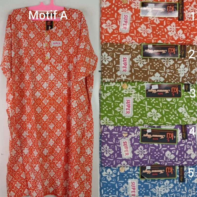 Daster Kencana Ungu LD150 Jumbo L5 Cap Label Hitam