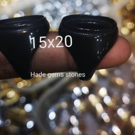 limited STOCKRing emban titanium super kualitas hitam polos|KD9