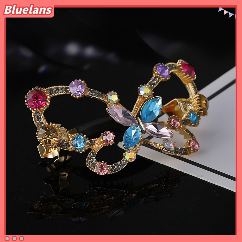 Bluelans Jepit Rambut Elastis Anti Slip Untuk Wanita