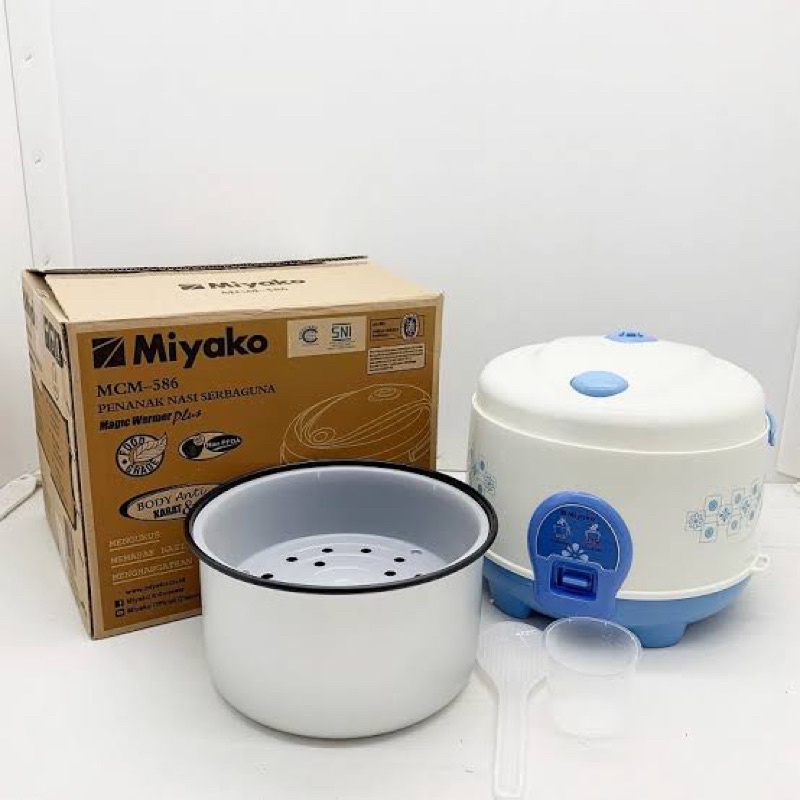 NEW MODEL!!  Magic Com Miyako MCM 586 1.8L / Rice Cooker Miyako 1.8 Liter