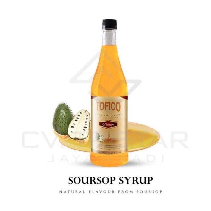 

Tofico Syrup soursop natural flavour 1 Liter Tofico Sirup sirsak
