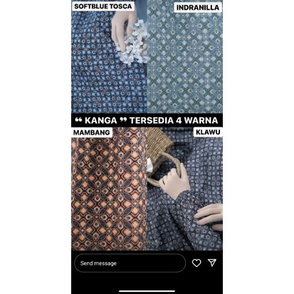 Batik Kawung Bunga by Atelier Angelina/ Gamis/ Baju Muslim/ Batik Kanga