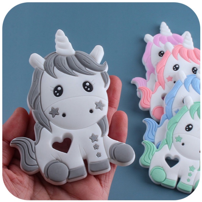 TC 12 UNICORN | TEETHER BABY MODEL UNICORN | GIGITAN BAYI TEETHER BENTUK UNICORN | MAINAN GIGITAN BAYI SILICONE BPA FREE | RUZAIN MALL