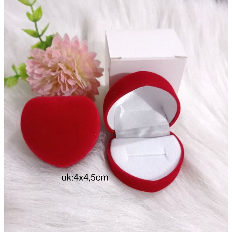 Tempat Cincin Love|Wadah Cincin ❤Love|Souvenir Wadah Cincin