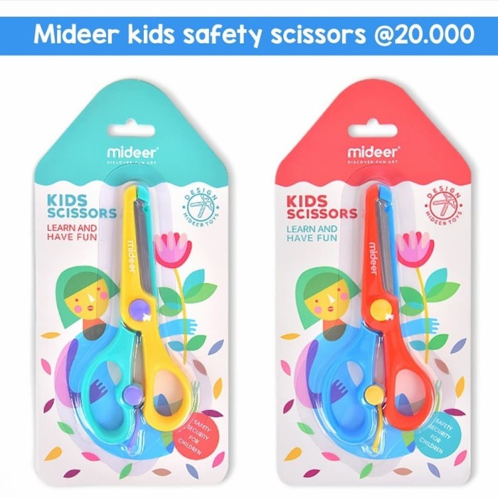 

Update Mideer Kids Safety Scissors Hemat