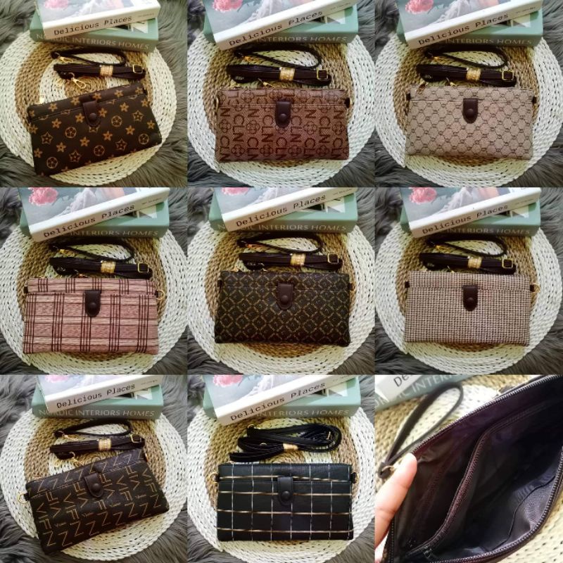 NEW ITEM tas selempang / sling / cluth fashion motif import kode 9279