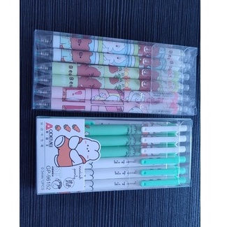 

Pulpen Motif/ Karakter Lucu - Beruang dan Kelinci - ATK Anak