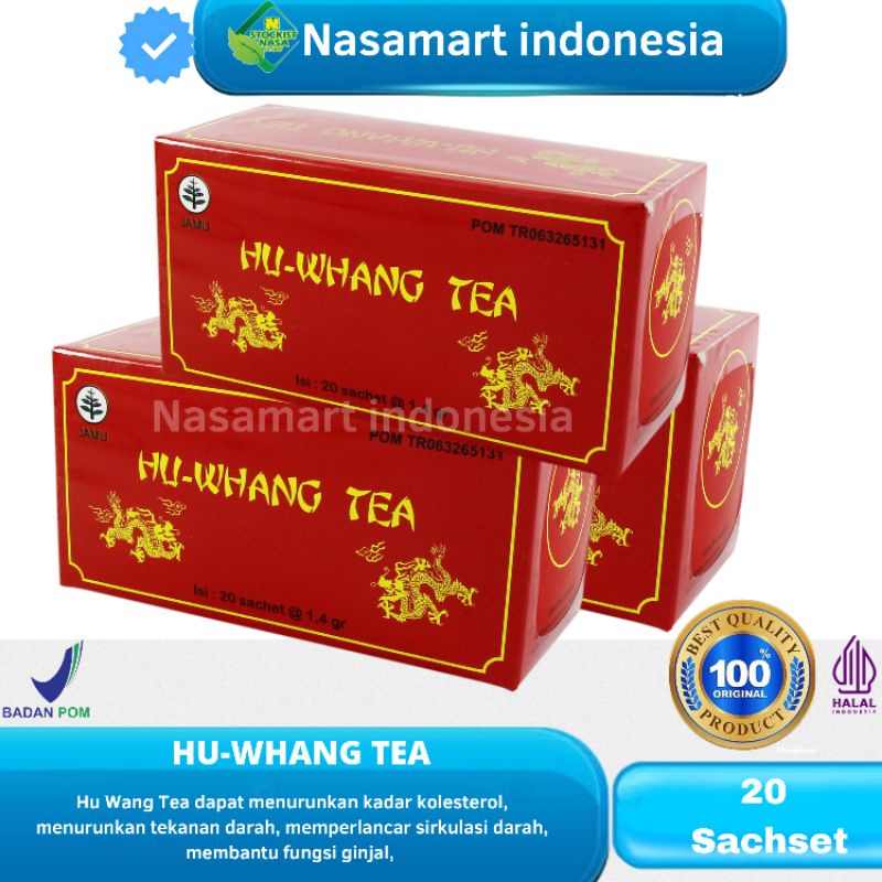 

Hu Whang Tea teh kesehatan dengan berbagai macam khasiat bisa untuk program diet juga