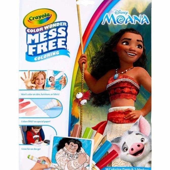 

crayola color wonder mess free moana mickey frozen