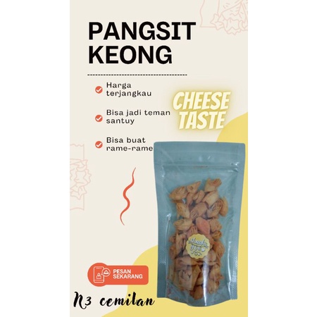 

Pangsit Keong Rasa Keju