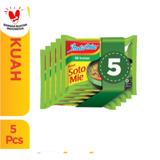 

SALE Indomie Soto Mie 5 Pcs -