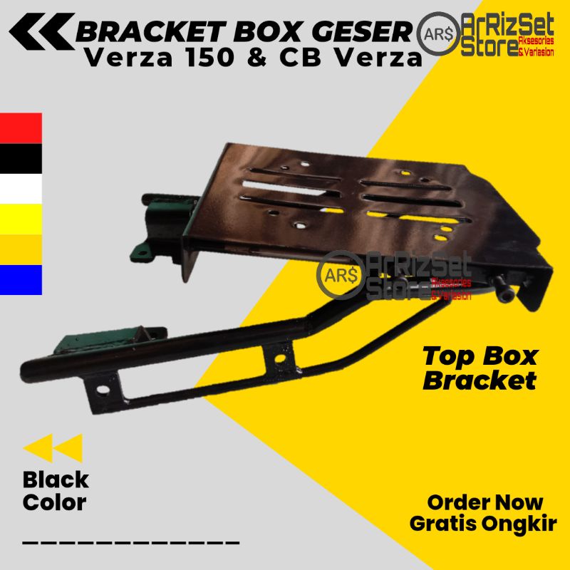 Bracket Top Box VERZA 150 CBVERZA Model Geser Kucay Local