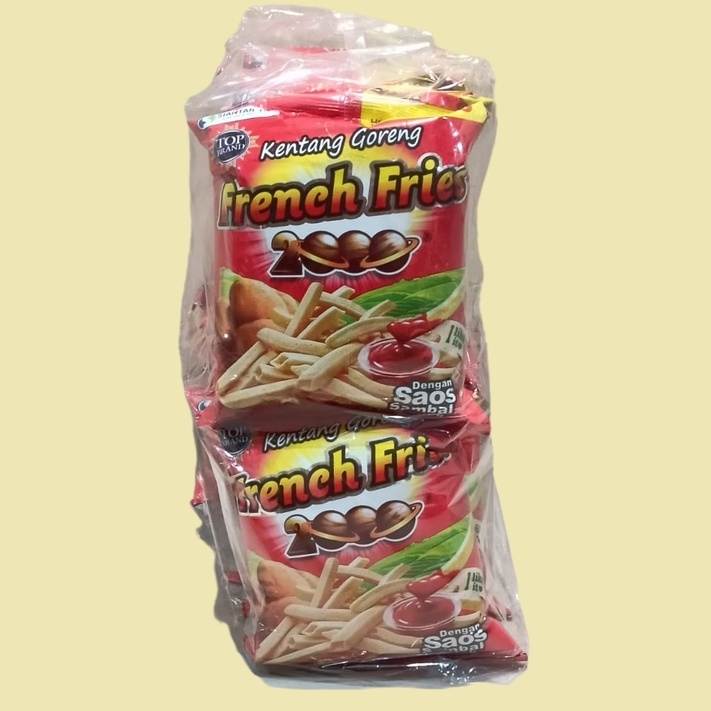 

Siantar Top French Fries 2000 Snack 14 g [10 pcs/pack]