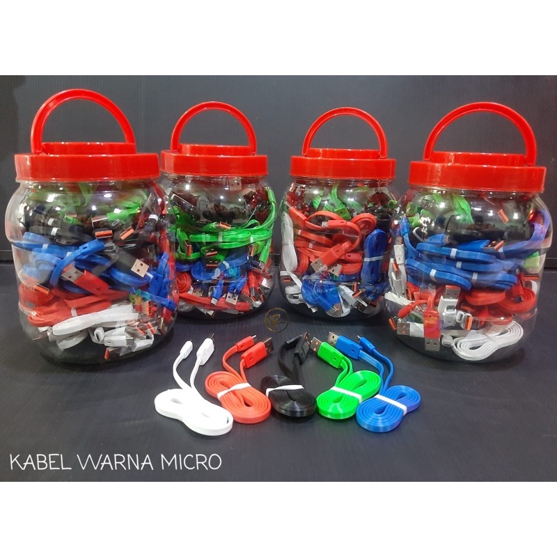 KABEL MICRO USB 1.5A KHUSUS CHARGING TIDAK BISA KABEL DATA 1 TOPLES ISI 50PCS