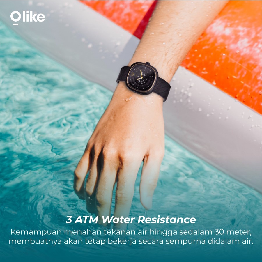 OLIKE OW- W5 Smartwatch ZETH W5 Blood Oxygen Monitor GARANSI RESMI