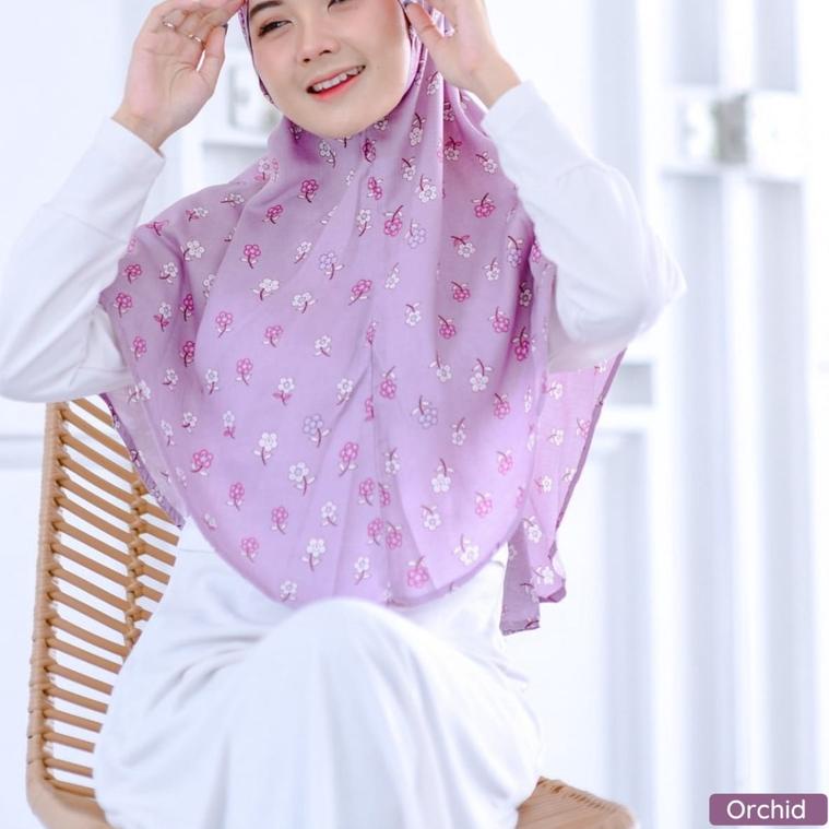 New-Jilbab Bergo Maryam Rayon/Hijab Tali Instan-Bergo Anara-Bahan katun Rayon-Nyaman dipakai