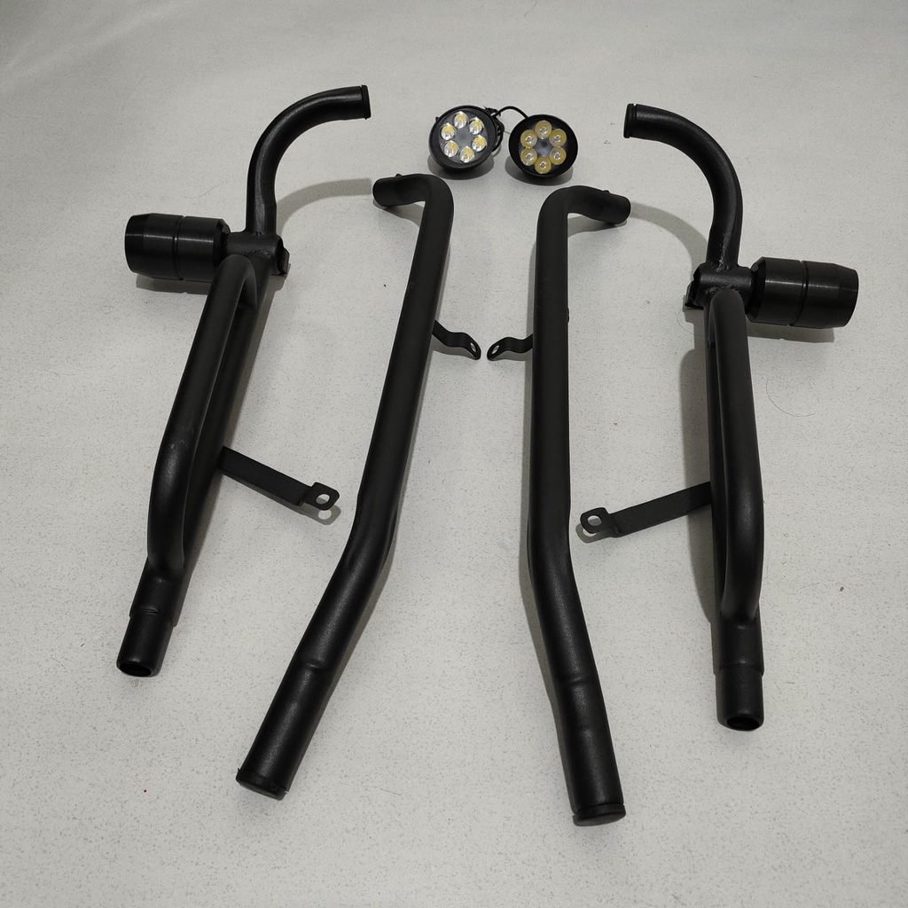 Paket Crashbar Yamaha Nmax 2020-2022 Plus Jalu Agna Lampu Tembak