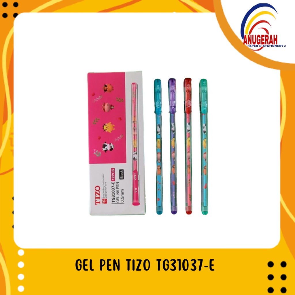 

BOLPOIN GEL PEN TIZO TG31037-E (LSN)