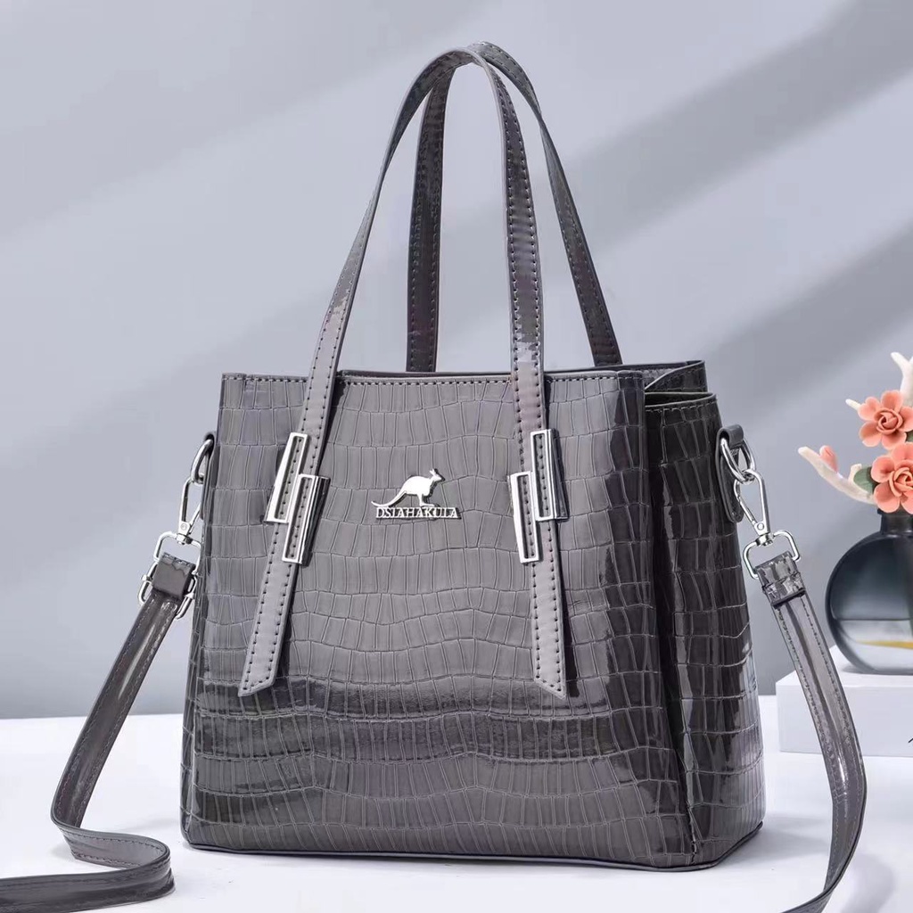 LBAGS - COD, Tas Wanita, Shoulder Bag, PU Leather, 23cm X 26cm X 11cm (461)