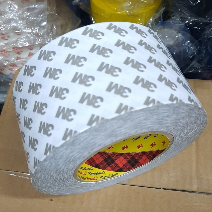 

Double Tape 3M Double Tape 9075I / Double Tape Tissu Tipis Uk 10Cm X 50Mtr
